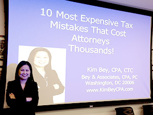 Kim Bey Tax Strategies Workshop